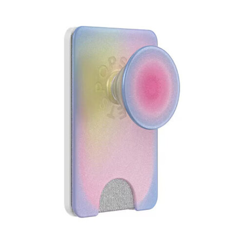 Popsockets PopSockets PopWallet+ For MagSafe Round with Adapter Ring Aura