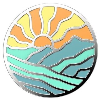 Popsockets PopSockets PopGrip Enamel Mountain Rays