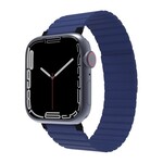 *JCPal Silicone Magnetic Watch Band Apple Watch 42/44/45mm - Navy Blue