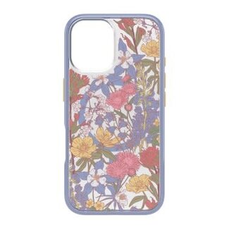 Otterbox iPhone 16 Otterbox Symmetry Clear w/ MagSafe Series Case Purple Wildflowers