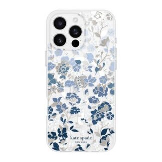 Kate Spade iPhone 16 Pro Max Kate Spade Protective Prints MagSafe Case Flowerbed Blue