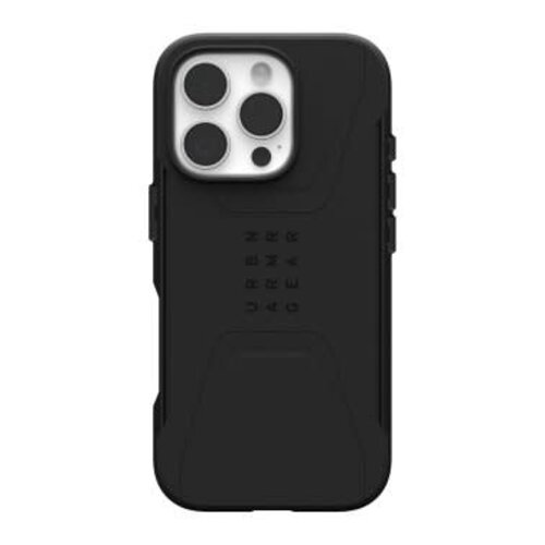 Urban Armor Gear iPhone 16 Pro UAG Civilian MagSafe Case Black