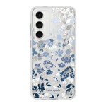 Kate Spade Samsung Galaxy S24 FE Kate Spade Protective Prints Case - Flowerbed Blue