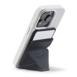 MOFT MOFT Snap-On iPhone Stand & Wallet MagSafe - Black