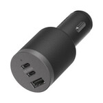 Otterbox Otterbox Premium Pro Dual USB-C Car Charger with Extra USB-A 72W Nightshade