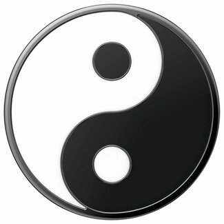 Popsockets PopSockets PopGrip Enamel Yin Yang