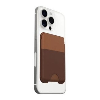 Otterbox Otterbox Cactus Leather MagSafe Wallet Brown Rich Adobe