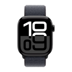 Apple Apple Watch 10 46mm Aluminium Jet Black case with Ink Sport Loop Band