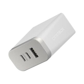 Otterbox Otterbox 72W Dual Port 30W USB-C PD + Single Port 12W USB-A Premium Pro Wall Charger White