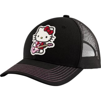 Fender Fender® x Hello Kitty® Logo Hat, Black, One Size Fits Most