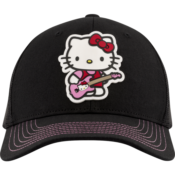 Fender Fender® x Hello Kitty® Logo Hat, Black, One Size Fits Most