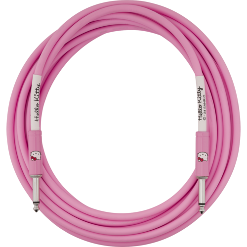 Fender Fender® x Hello Kitty® 10' Instrument Cable, Pink