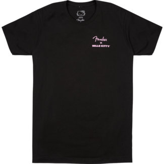 Fender Fender® x Hello Kitty® Back Logo Tee, Black, L