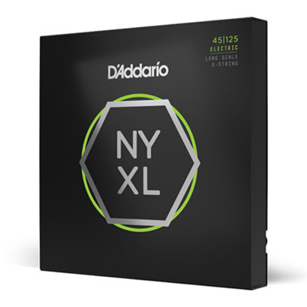 D'Addario SET BASS NYXL 45-125 LONG 5STR