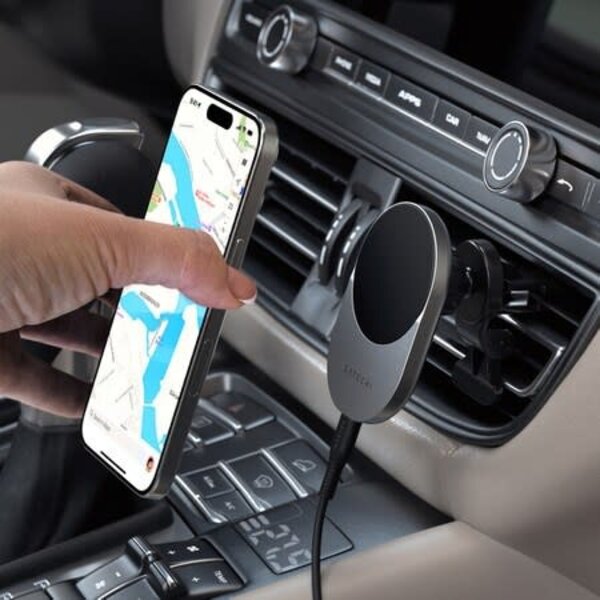 Satechi Satechi Qi2 Wireless Car Charger Space Grey