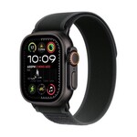 Apple *Apple Watch Ultra 2 49mm Titanium Black case with Black Trail Loop Band M/L