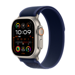 Apple Apple Watch Ultra 2 49mm Titanium Natural case with Blue Trail Loop Band M/L