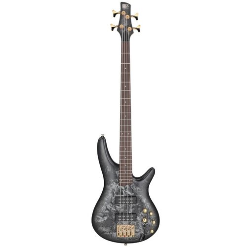 Ibanez Ibanez SR Standard Electric Bass Black Ice Frozen Matte