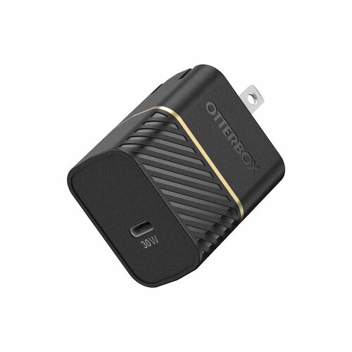Otterbox ** OtterBox Premium Fast Charge Wall Charger USB-C Power Delivery GaN 30W Black Shimmer
