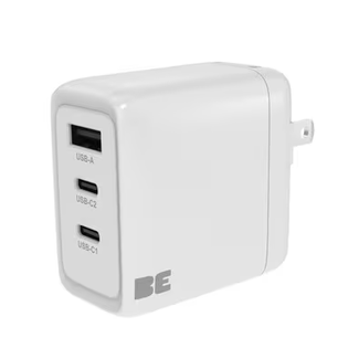 Blu Element Blu Element Wall Charger 3 Port 65W PD 2 USB-C & USB-A White