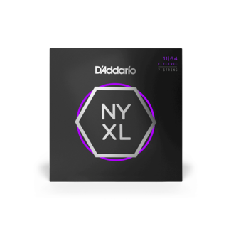 D'Addario D'Addario NYXL1164 Medium 7-String Electric Guitar Strings 11-64