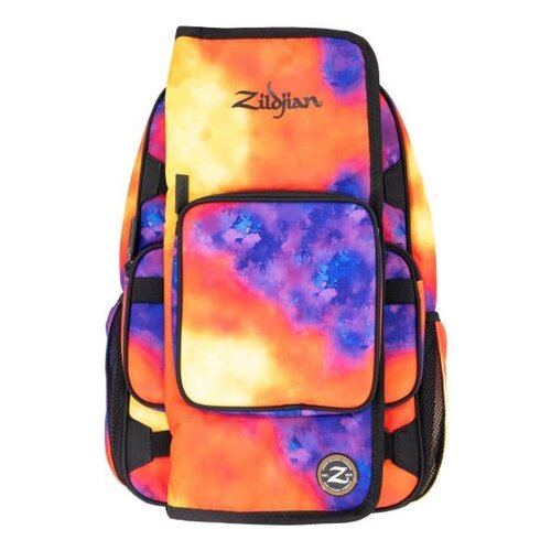 Zildjian Zildjian Student Backpack Stick Bag, Orange, Blue & Yellow