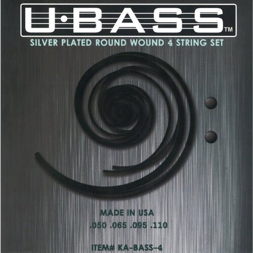 Kala Kala Silver Plated Round Wound U-Bass Strings