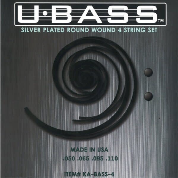 Kala Kala Silver Plated Round Wound U-Bass Strings