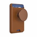 Popsockets PopSockets Softgoods PopWallet+ for MagSafe with Adapter Cognac