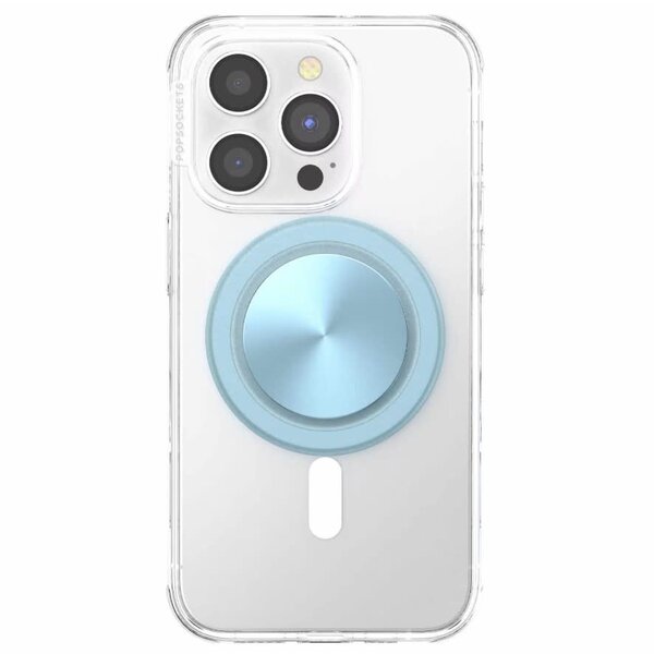 Popsockets PopSockets PopGrip for MagSafe Round with Adapter Ring Blue Sigh
