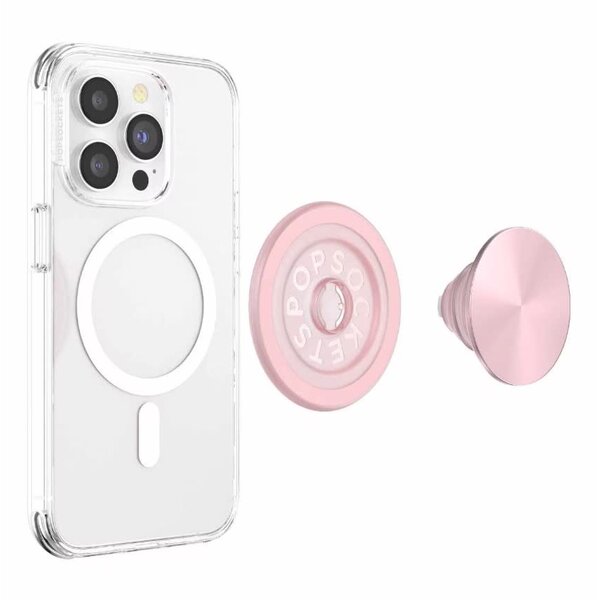 Popsockets PopSockets PopGrip for MagSafe Round with Adapter Ring Pinky