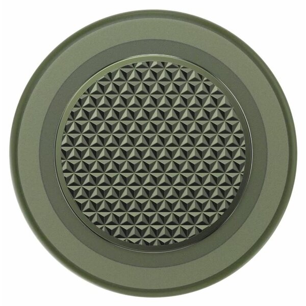 Popsockets PopSockets PopGrip for MagSafe Round with Adapter Ring Triangle Knurled Olive