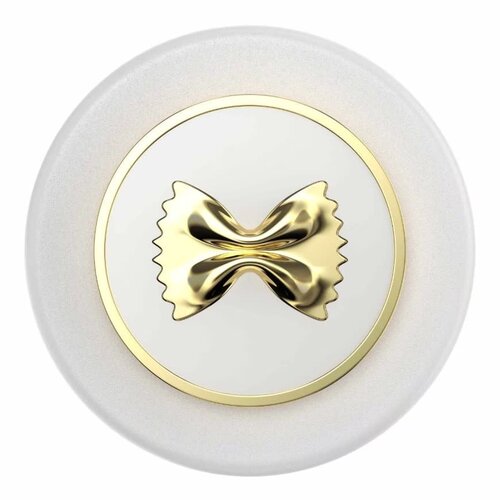 Popsockets PopSockets PopGrip for MagSafe Round with Adapter Ring Enamel Pasta
