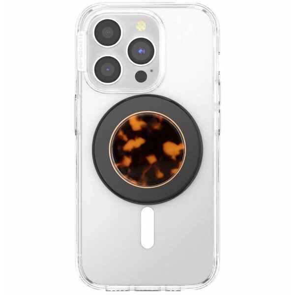 Popsockets PopSockets PopGrip for MagSafe Round with Adapter Ring Tortoise