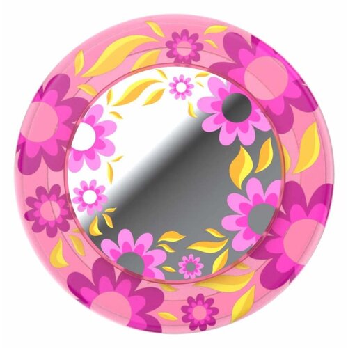 Popsockets PopSockets PopGrip for MagSafe Round with Adapter Ring Pink Relief