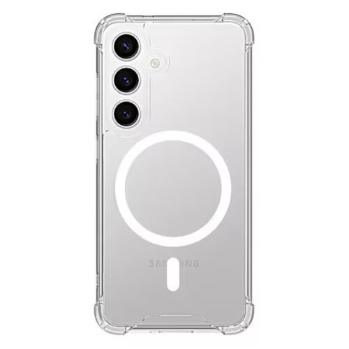 Blu Element Blu Element DropZone Rugged Compatible w/MagSafe Case Clear for Samsung Galaxy S25
