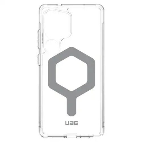 Urban Armor Gear UAG Plyo Clear Case w/Magnet Ice/Silver for Samsung Galaxy S25 Ultra