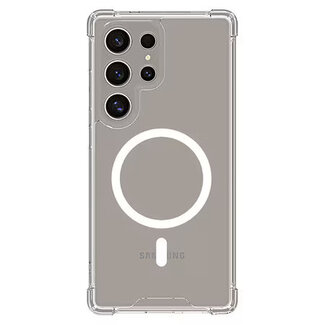 Blu Element Blu Element DropZone Rugged Compatible w/MagSafe Case Clear for Samsung Galaxy S25 Ultra