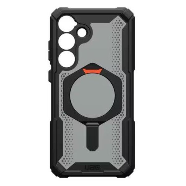 Urban Armor Gear UAG Plasma XTE Rugged Kickstand Case w/Magnet Black/Orange for Samsung Galaxy S25+