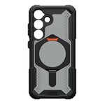 Urban Armor Gear UAG Plasma XTE Rugged Kickstand Case w/Magnet Black/Orange for Samsung Galaxy S25