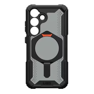 Urban Armor Gear UAG Plasma XTE Rugged Kickstand Case w/Magnet Black/Orange for Samsung Galaxy S25