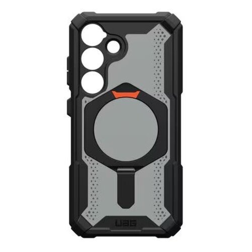Urban Armor Gear UAG Plasma XTE Rugged Kickstand Case w/Magnet Black/Orange for Samsung Galaxy S25