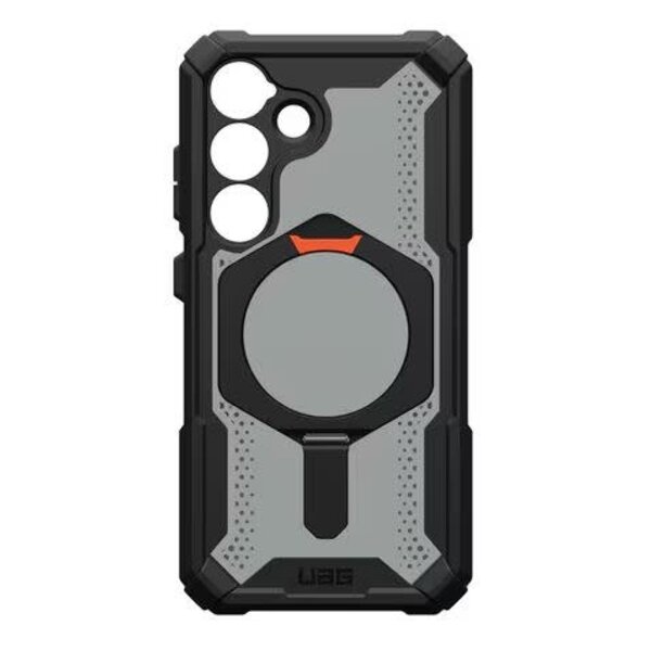 Urban Armor Gear UAG Plasma XTE Rugged Kickstand Case w/Magnet Black/Orange for Samsung Galaxy S25