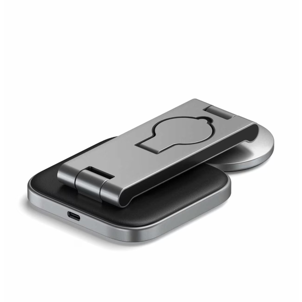 Satechi Satechi 3-In-1 Foldable Qi2 Wireless Charging Stand Space Grey