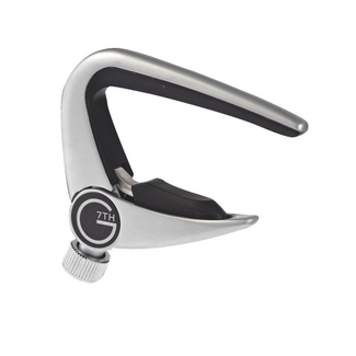 G7th Newport 6 String Classic Capo Silver