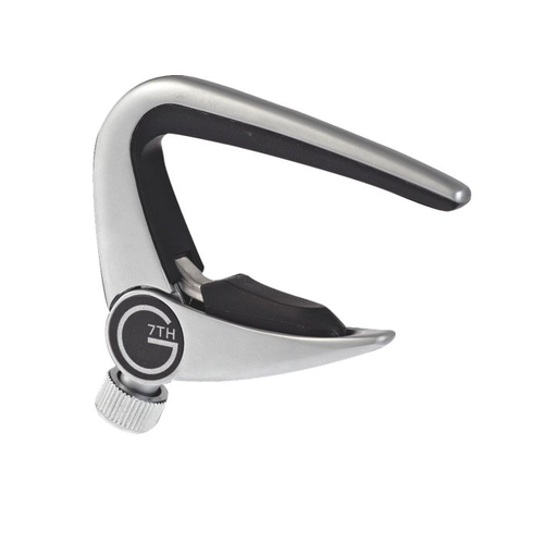 G7th Newport 6 String Classic Capo Silver