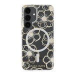 CaseMate Samsung Galaxy S25 Case-Mate Floral Gems Case w/Magnets Gold