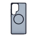 Samsung Galaxy S25 Ultra SPECTRUM Halo Slim Case w/Magnets Black Smoke