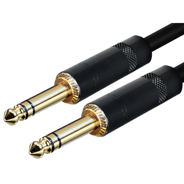 Digiflex Cable Digiflex 15' Performance Black Gold TRS to TRS
