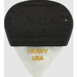 Fender Fender Mojo Grip Picks Celluloid Heavy 3 Pack White Moto